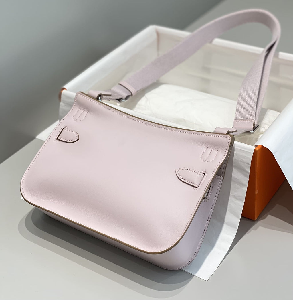 Hermès Jypsière Mini Evercolor Mauve Pâle