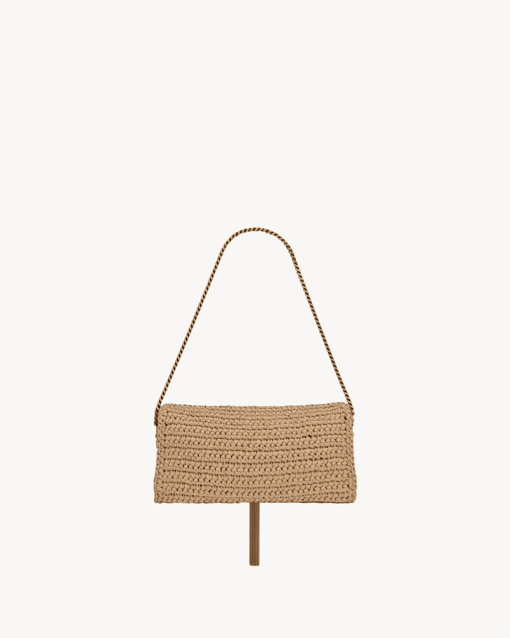 Saint Laurent Kate 99 Tassel In Raffia