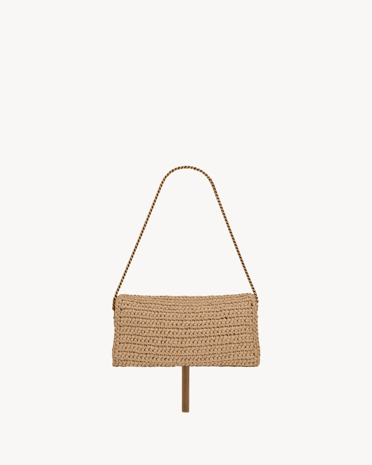 Saint Laurent Kate 99 Tassel In Raffia