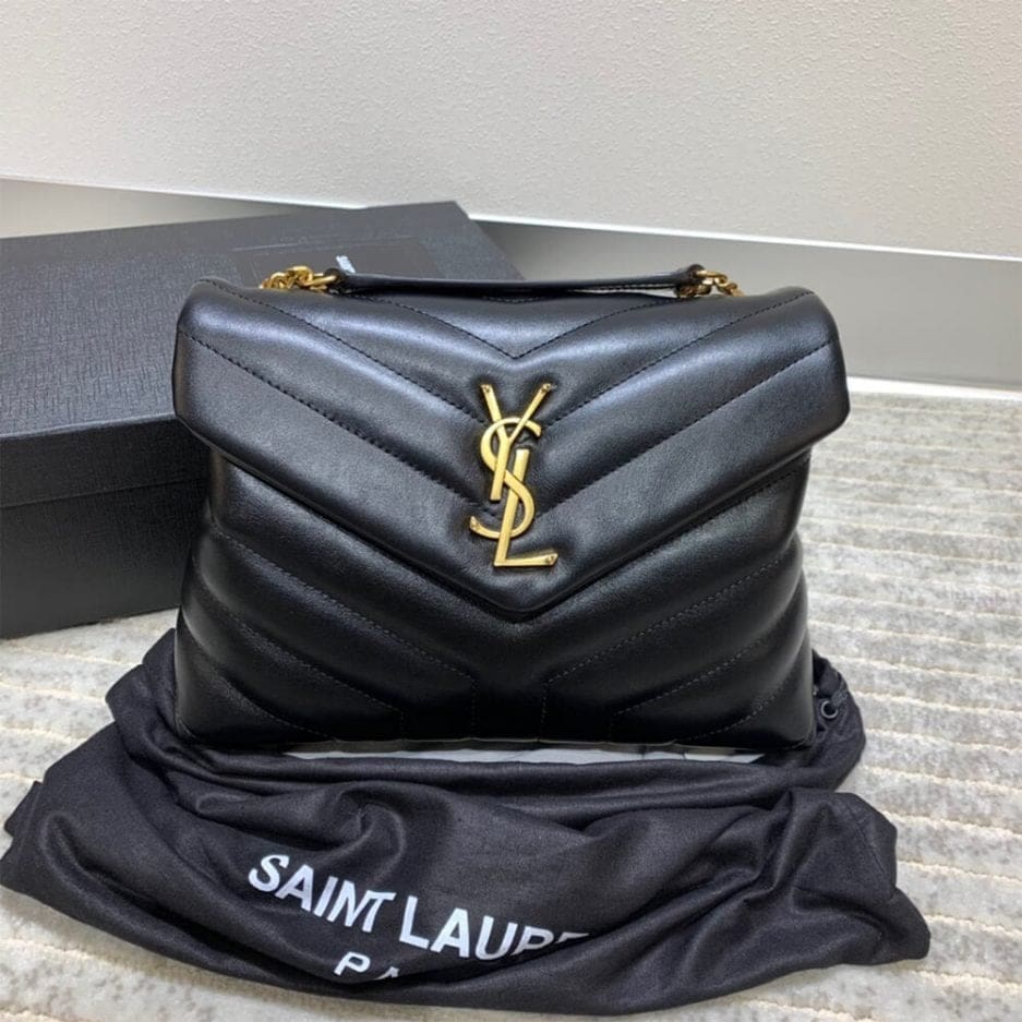SAINT LAURENT LOULOU SMALL CHAIN BAG