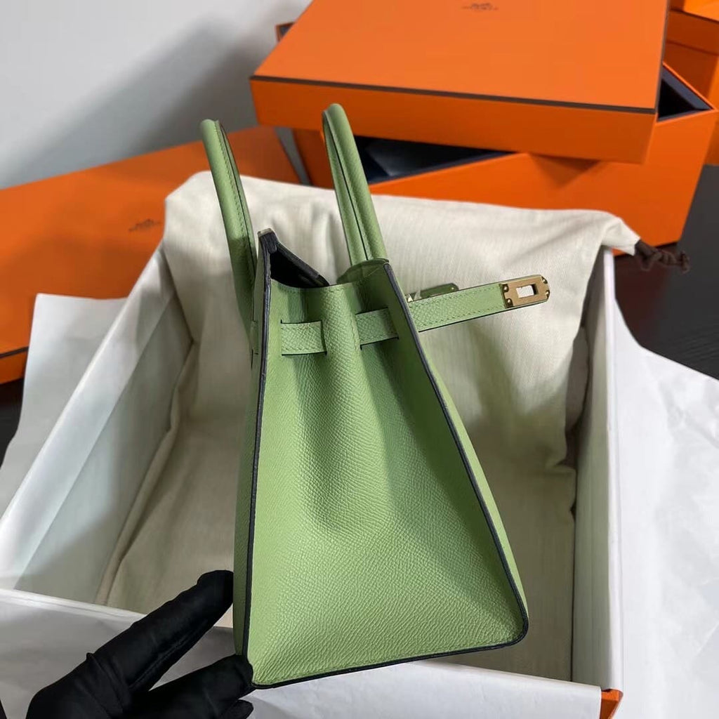 Hermès Birkin 25 Epsom Vert Criquet