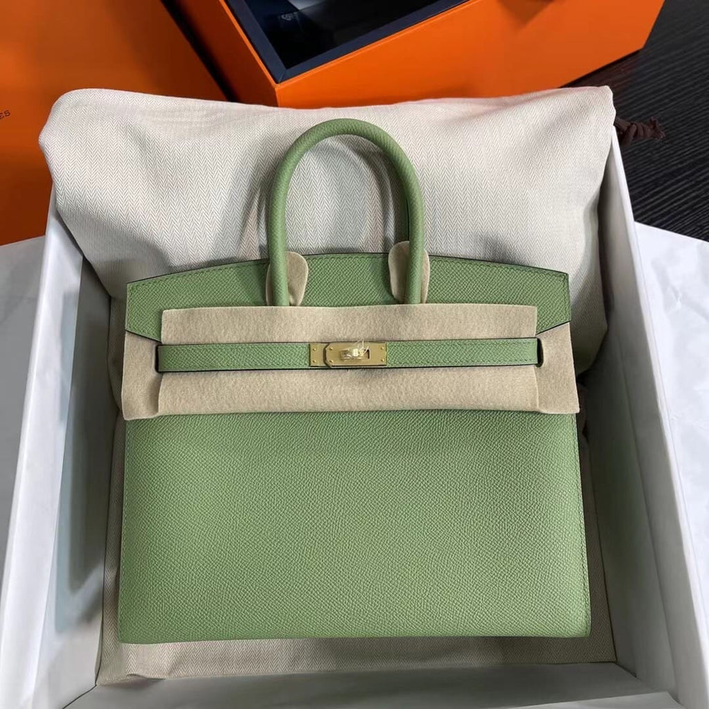Hermès Birkin 25 Epsom Vert Criquet
