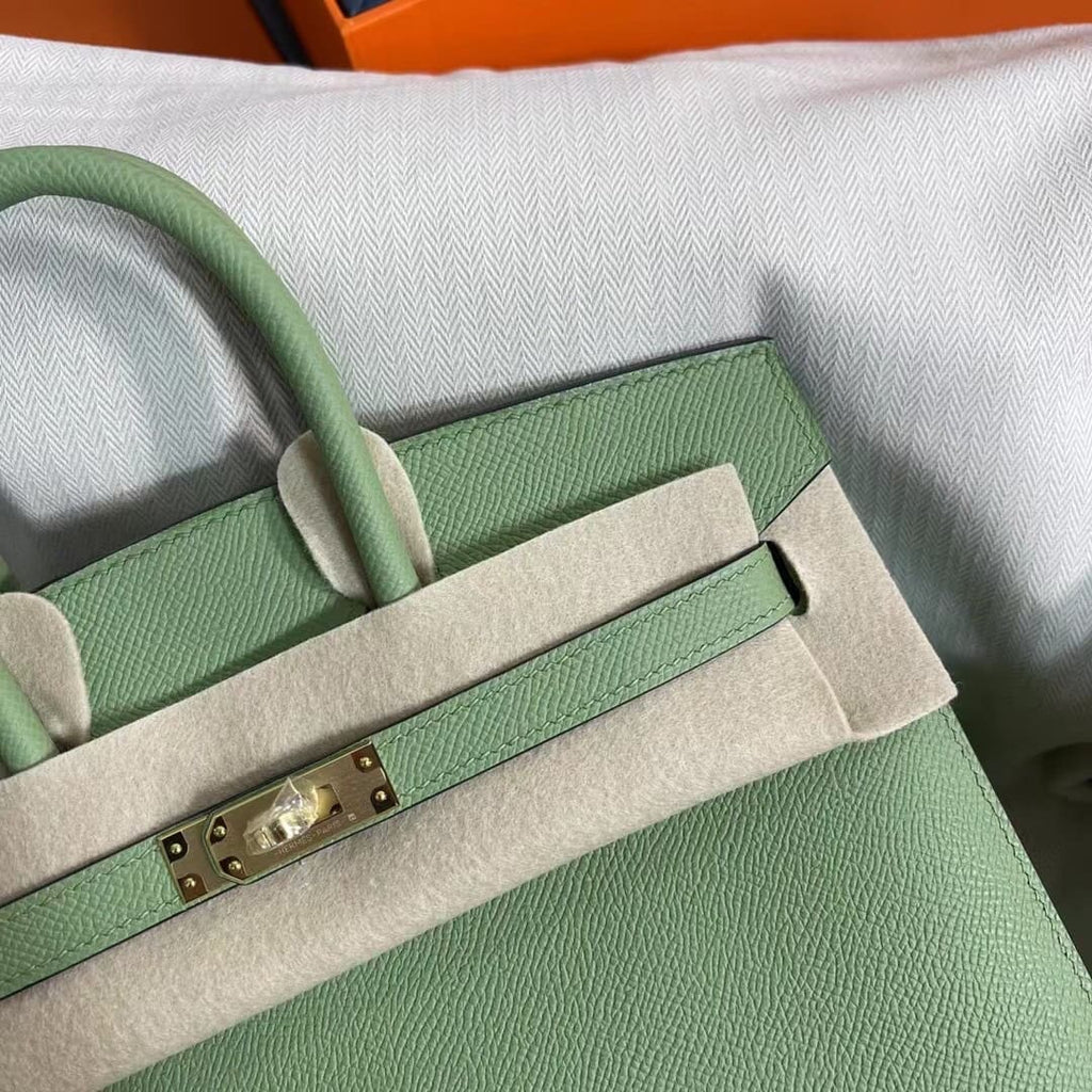 Hermès Birkin 25 Epsom Vert Criquet