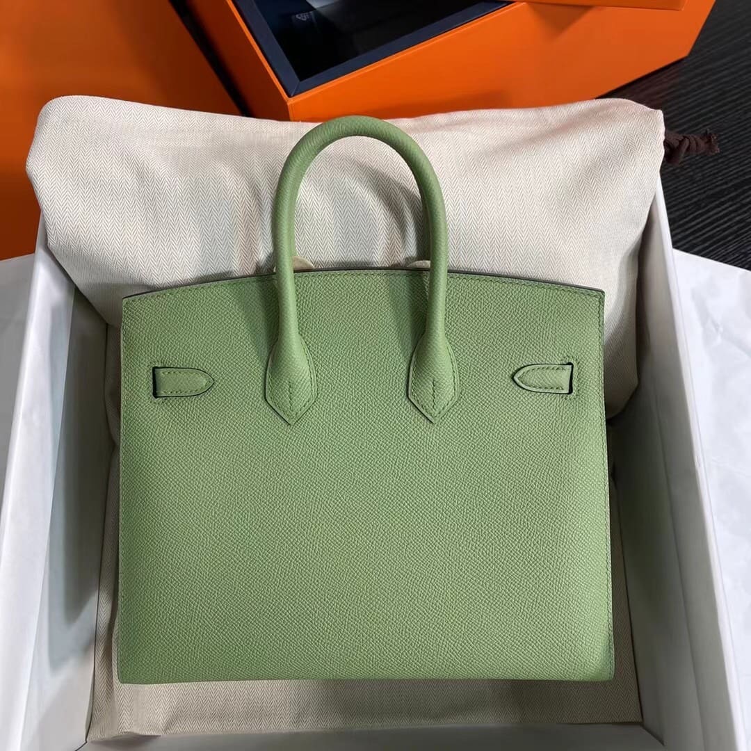Hermès Birkin 25 Epsom Vert Criquet