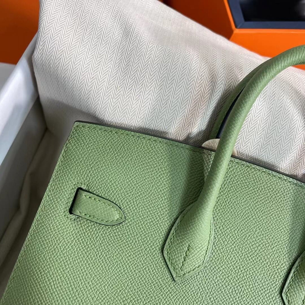 Hermès Birkin 25 Epsom Vert Criquet