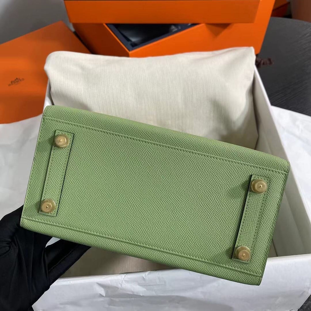 Hermès Birkin 25 Epsom Vert Criquet
