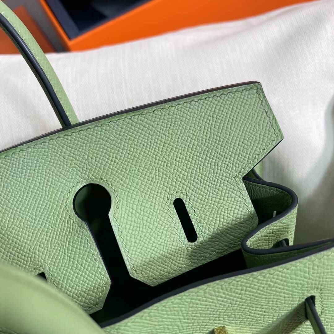 Hermès Birkin 25 Epsom Vert Criquet