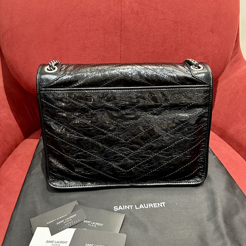 Saint Laurent Niki Medium In Vintage Leather