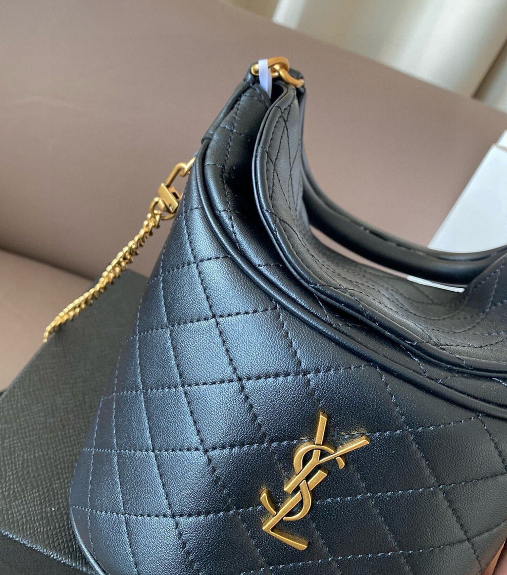SAINTAURENT GABY BUCKET BAG IN LAMBSKIN