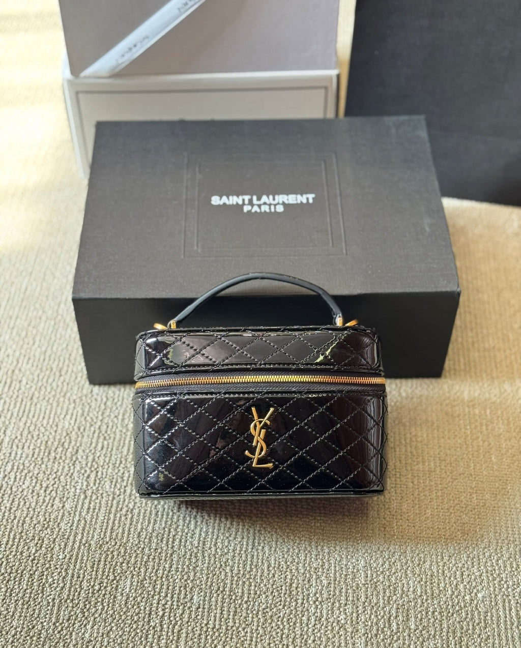 SAINTAURENT GABY VANITY BAG IN LAMBSKIN