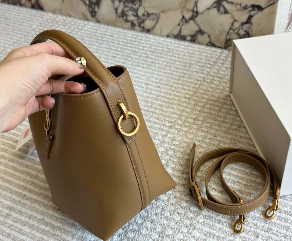 SAINT LAURENT LE 37 IN SHINY LEATHER