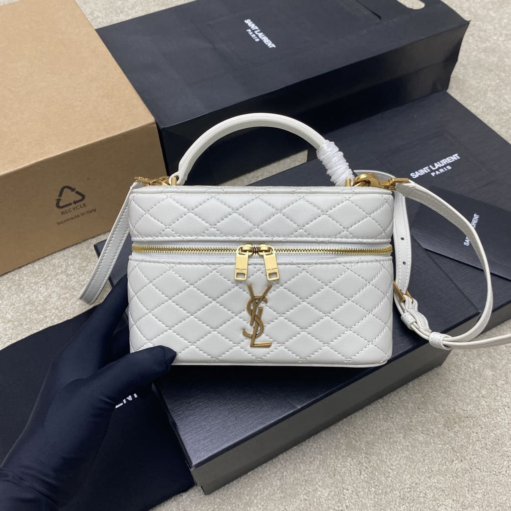 Saint Laurent Gaby Vanity Bag In Lambskin