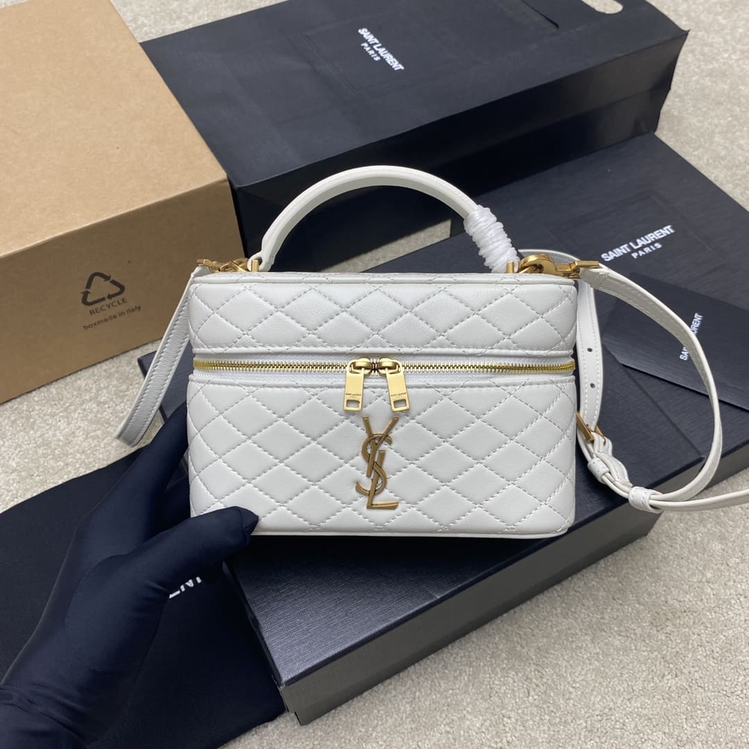 Saint Laurent Gaby Vanity Bag In Lambskin