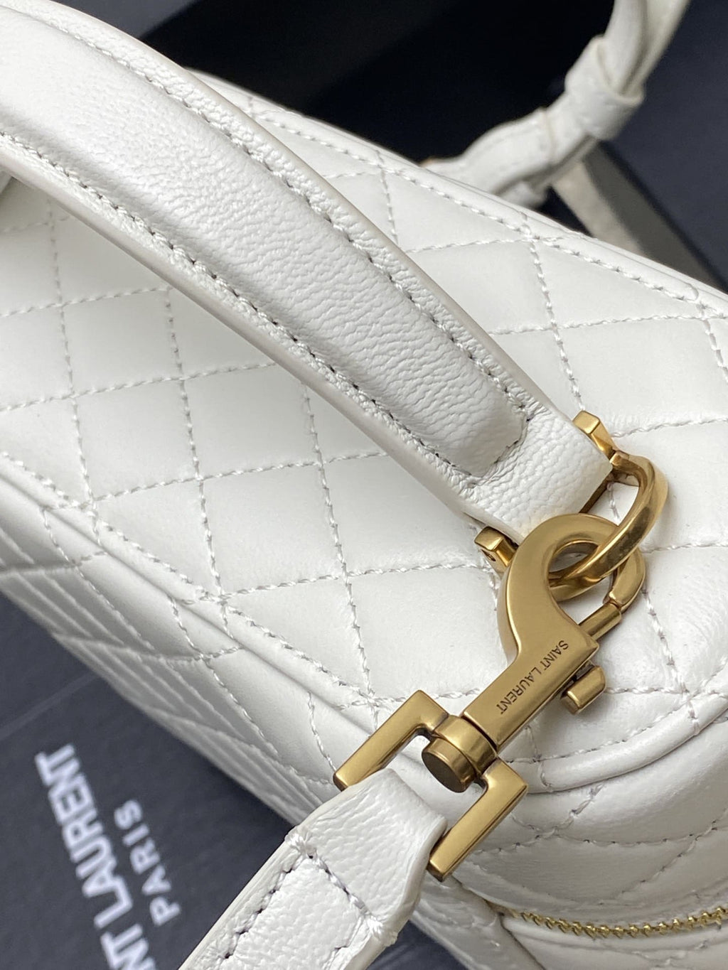 Saint Laurent Gaby Vanity Bag In Lambskin