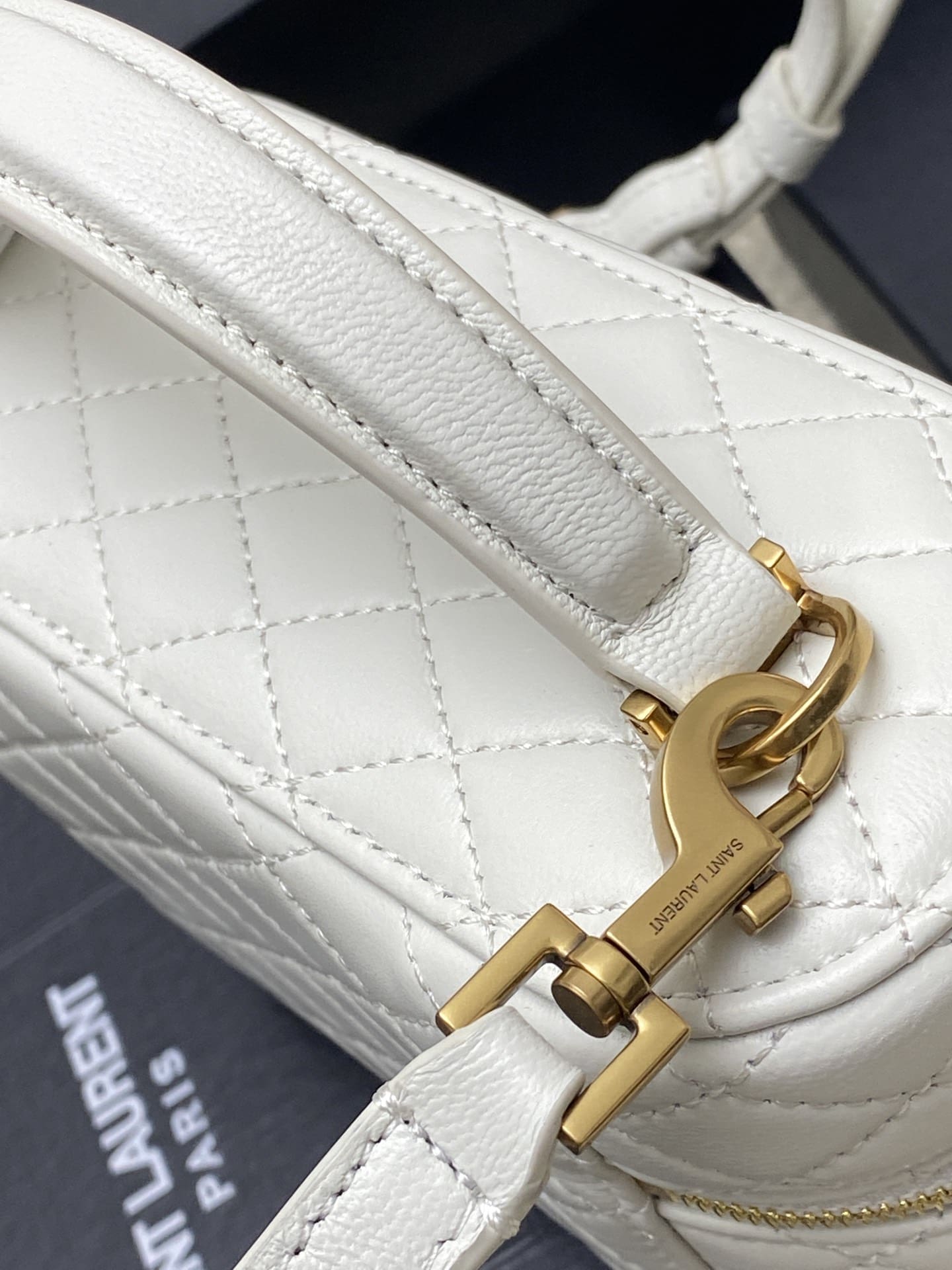 Saint Laurent Gaby Vanity Bag In Lambskin