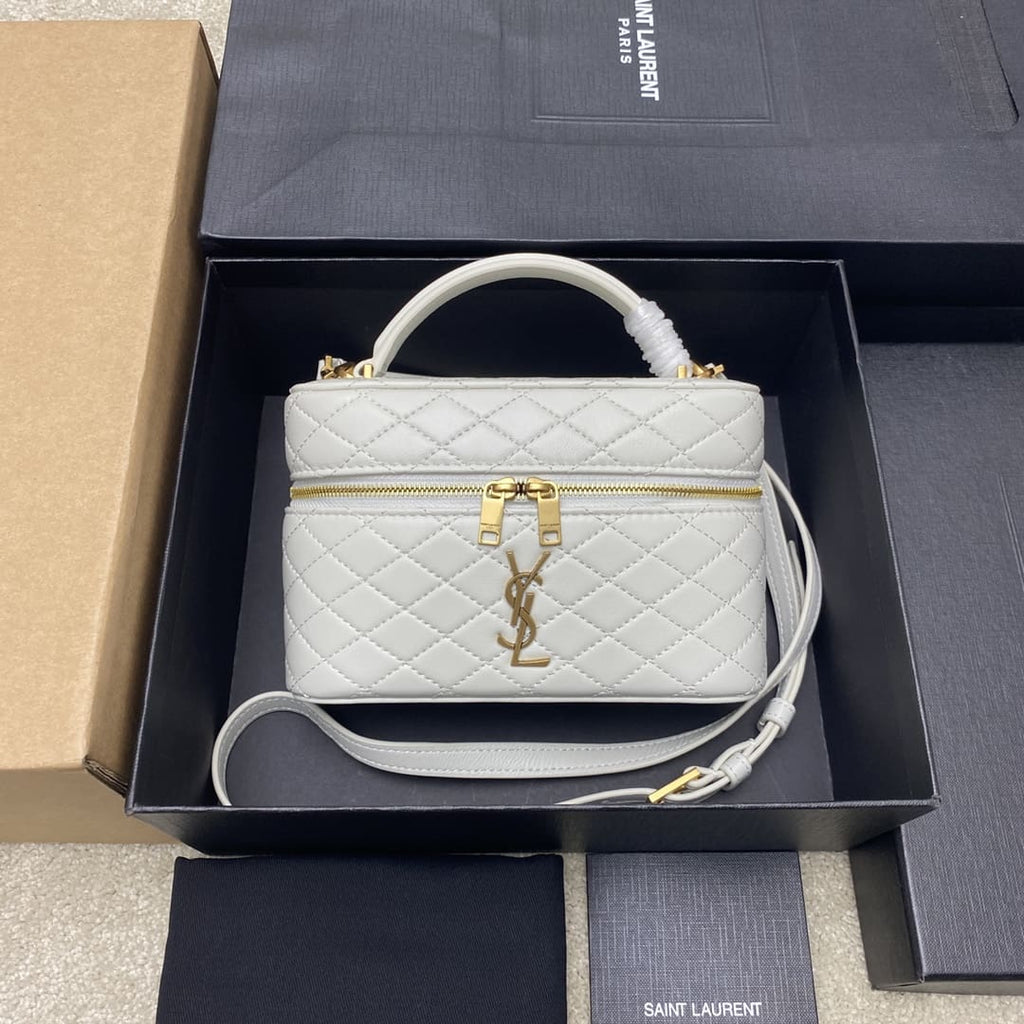 Saint Laurent Gaby Vanity Bag In Lambskin