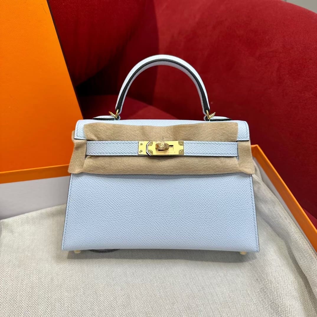 Hermès Kelly Mini Epsom Gold Sellier Gold Hardware