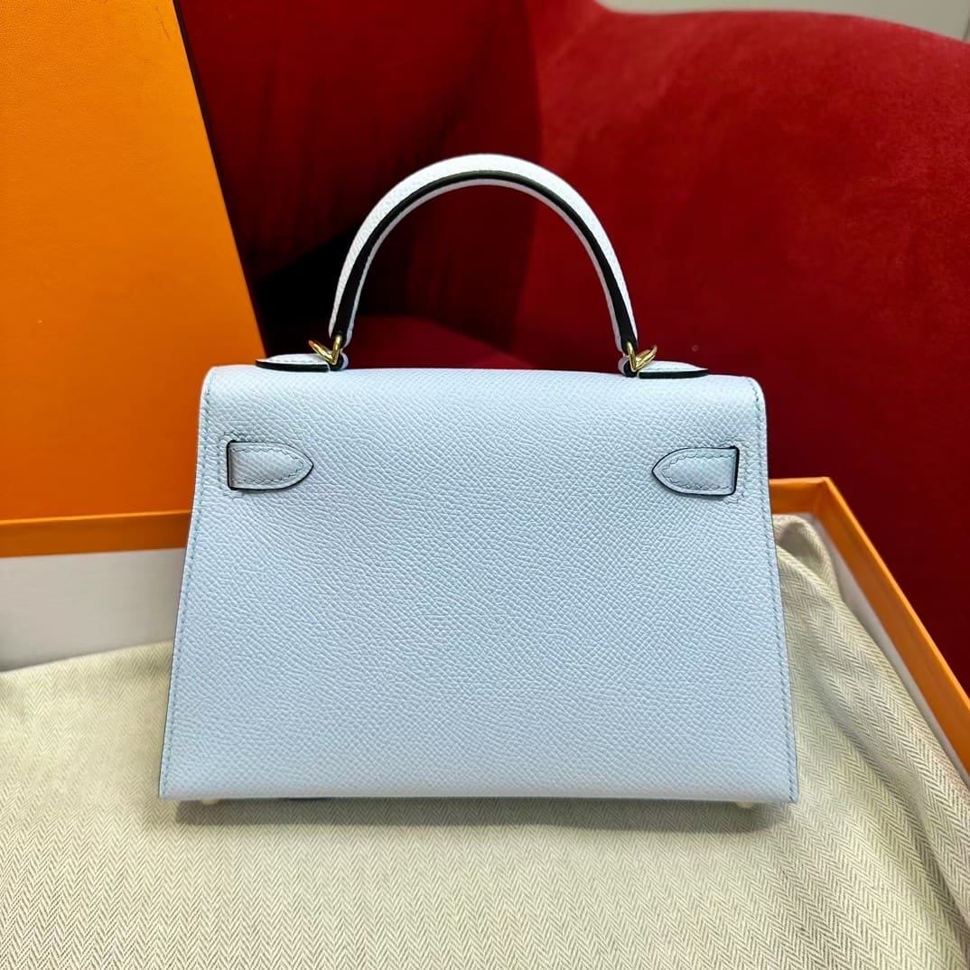 Hermès Kelly Mini Epsom Gold Sellier Gold Hardware