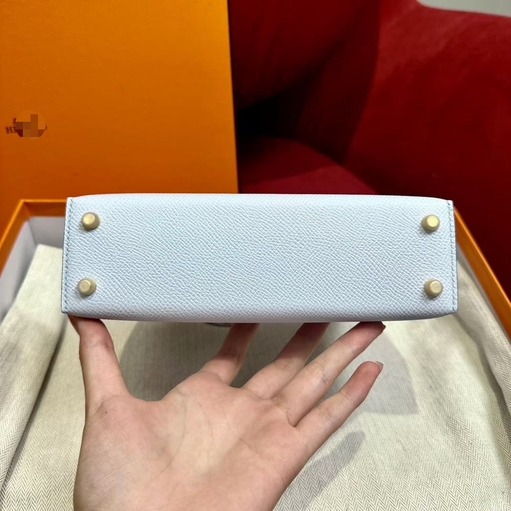 Hermès Kelly Mini Epsom Gold Sellier Gold Hardware