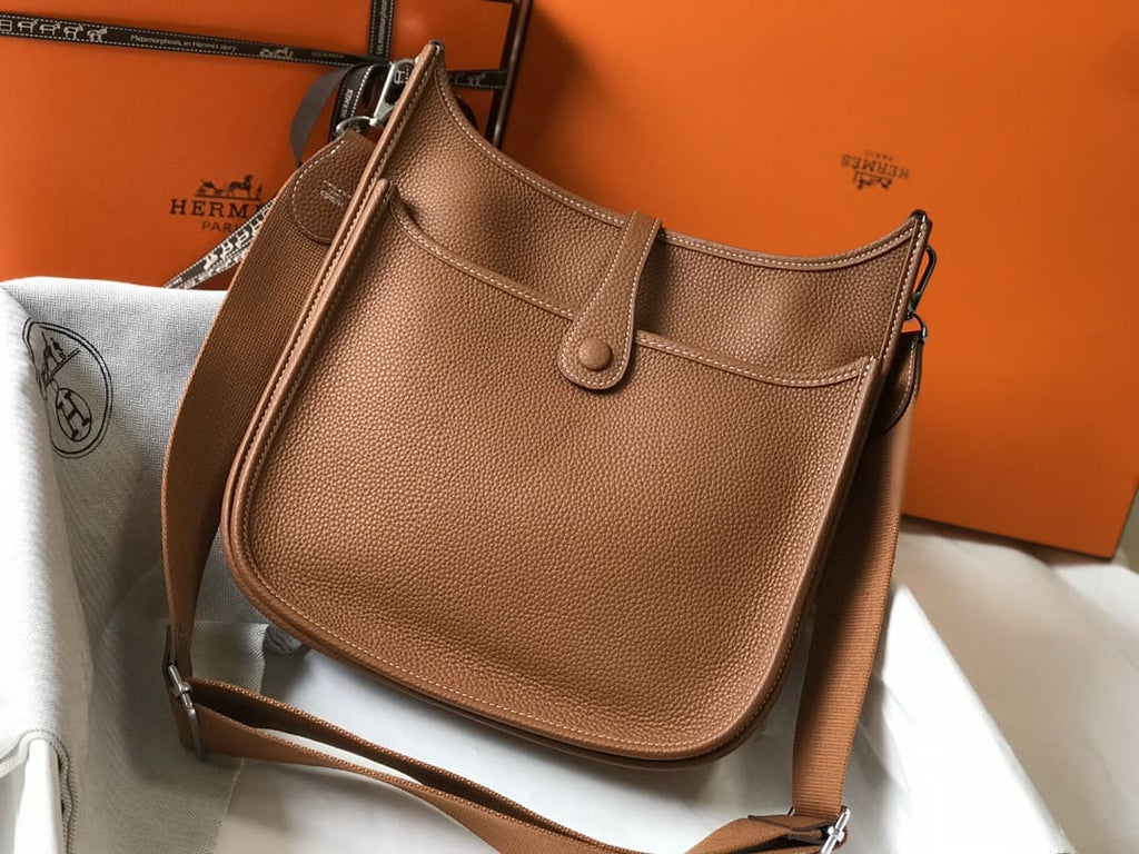 Hermès Evelyne III PM Gold Clemence Palladium Hardware