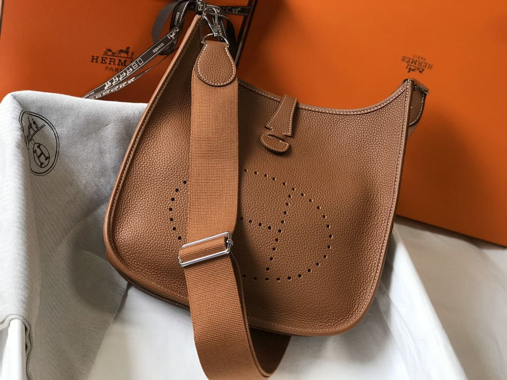 Hermès Evelyne III PM Gold Clemence Palladium Hardware
