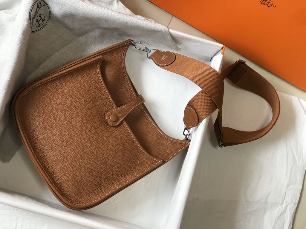 Hermès Evelyne III PM Gold Clemence Palladium Hardware