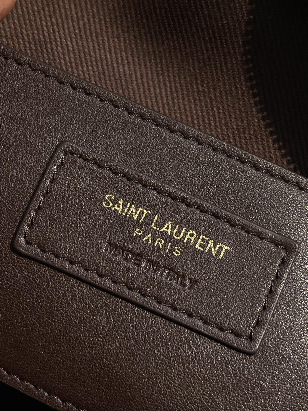 Saint Laurent Canvas Smooth Calfskin The Monogram Heart