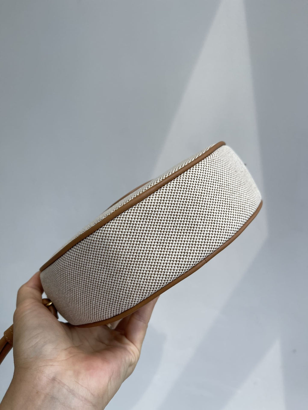 Saint Laurent Linen Calfskin The Heart Monogram