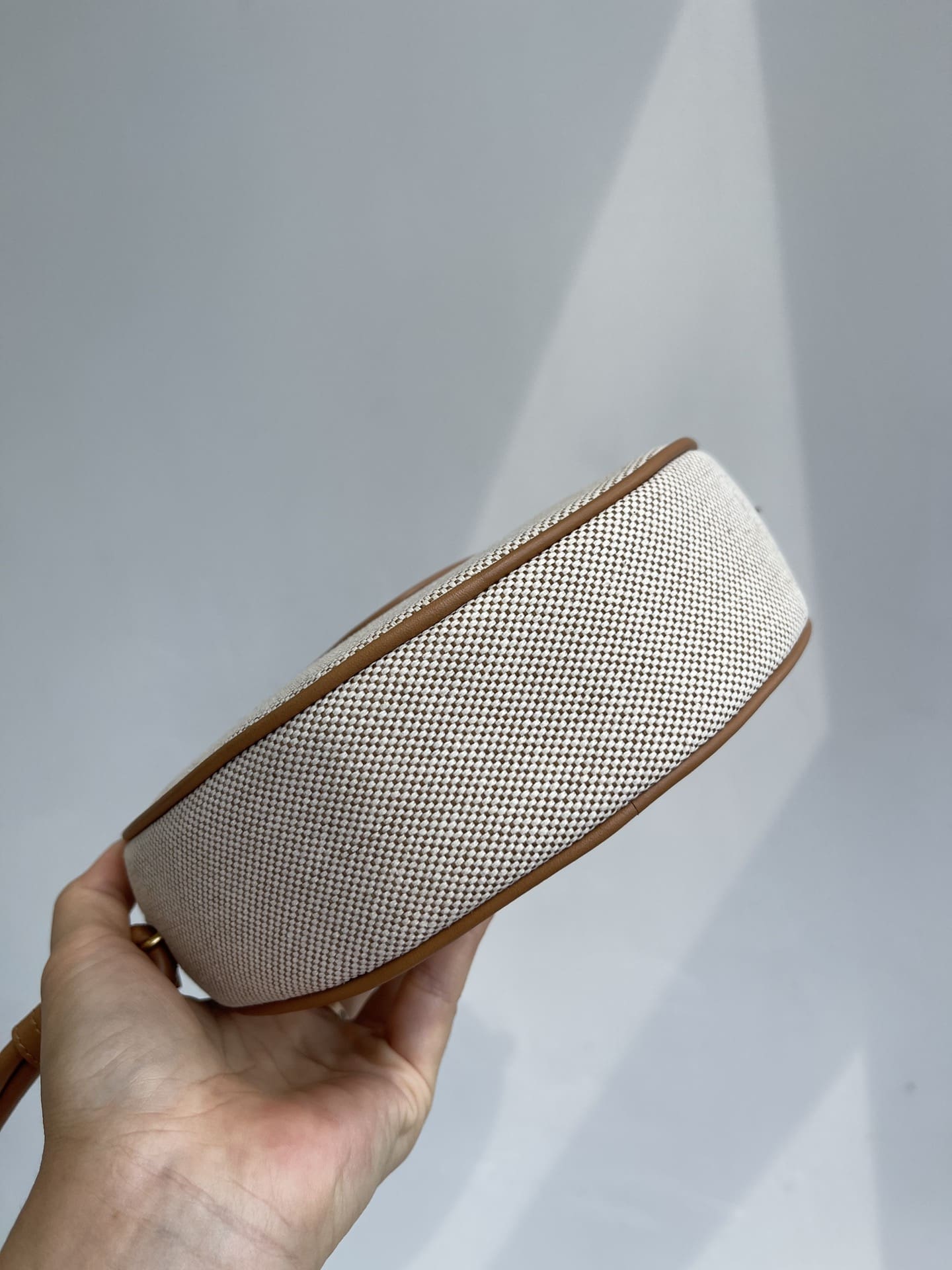 Saint Laurent Linen Calfskin The Heart Monogram