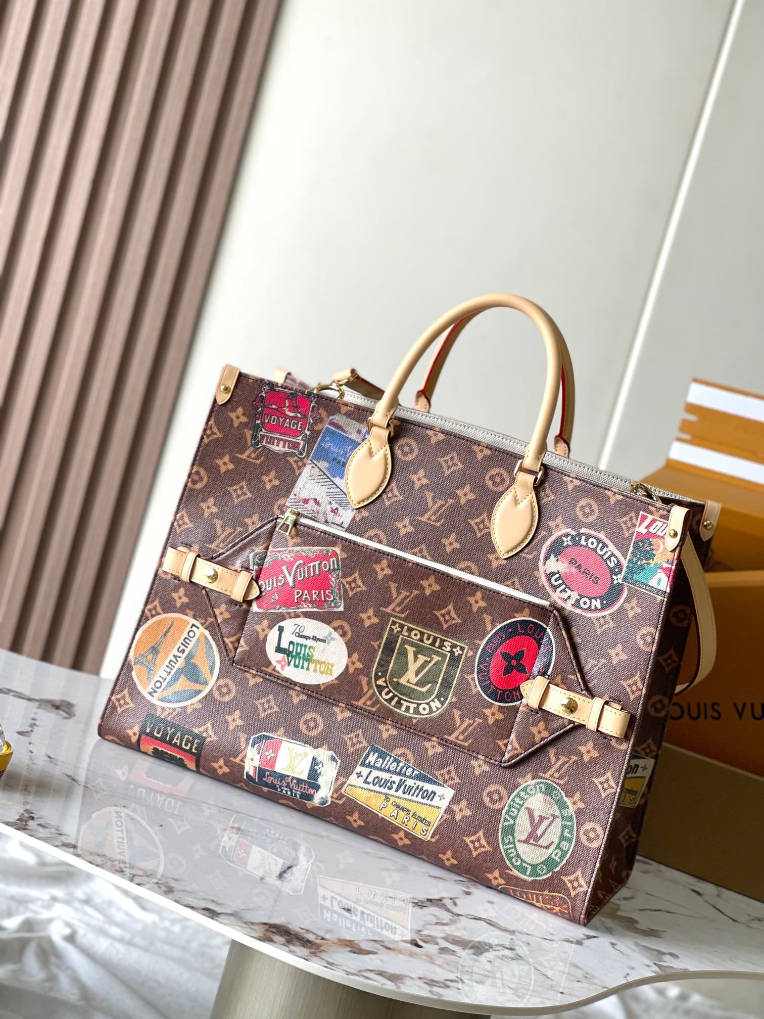 Louis Vuitton  Monogram Flight Mode Onthego Voyage