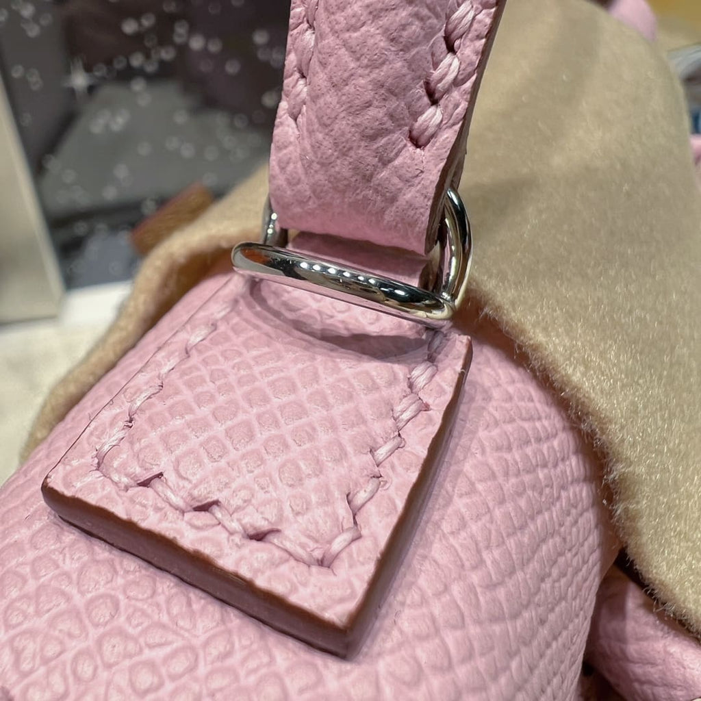 Hermès Limited Edition  Chai Epsom Quelle Idole Kelly Doll Picto Palladium Hardware