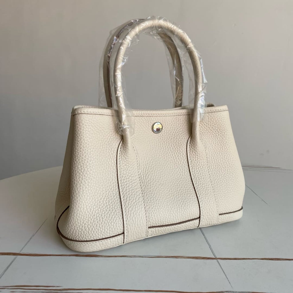 Hermès Garden Party Neo 23 Beton Negonda Palladium Hardware