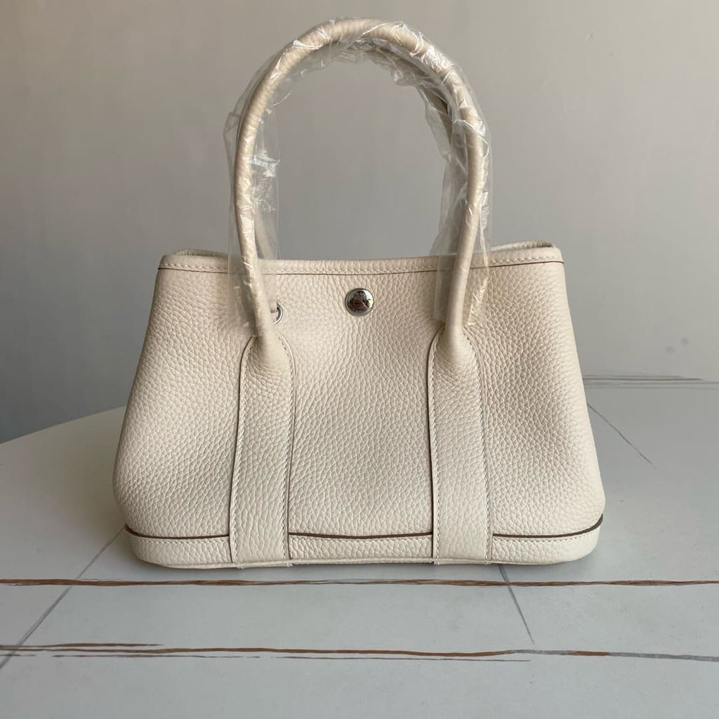 Hermès Garden Party Neo 23 Beton Negonda Palladium Hardware