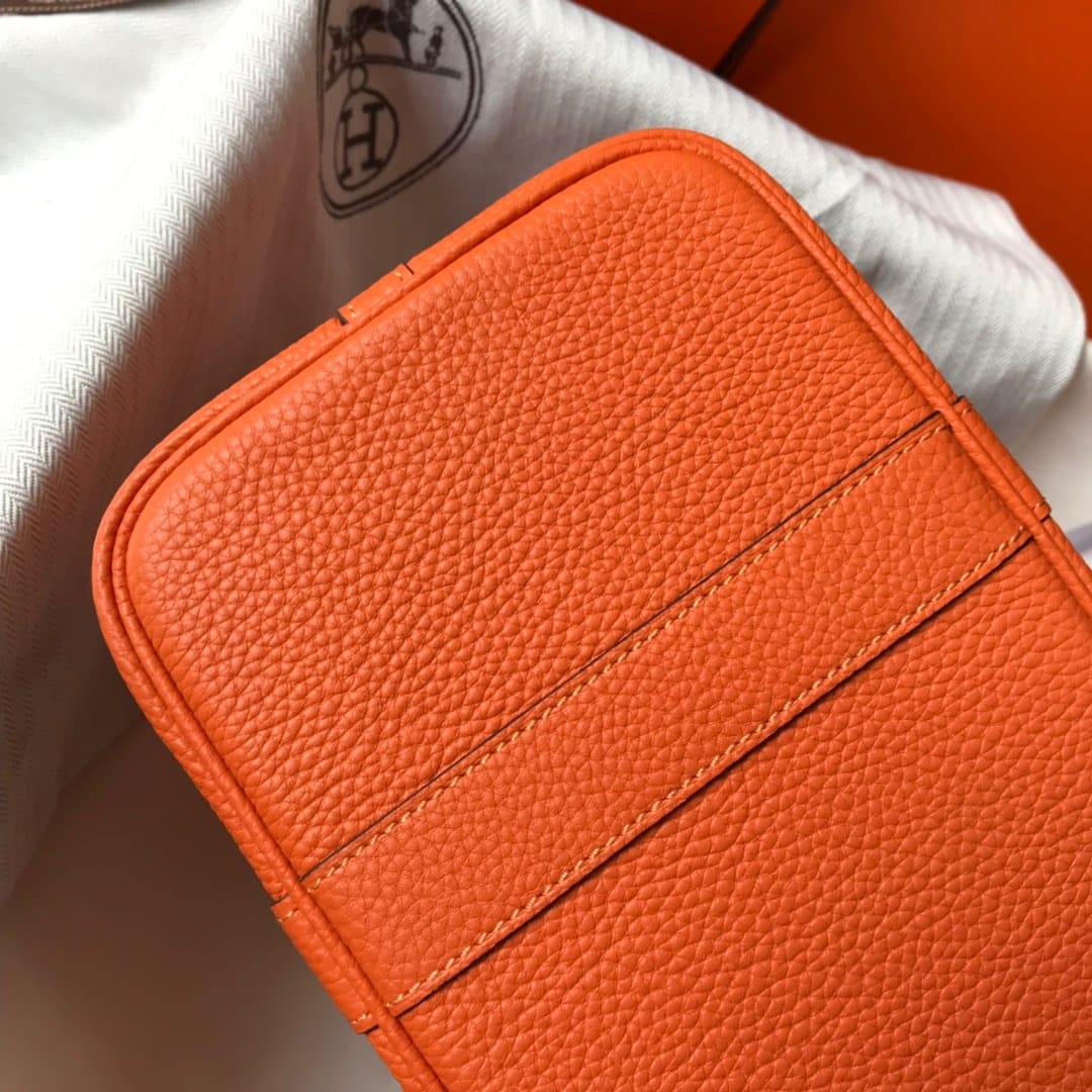 HERMÈS Negonda Garden Party TPM 30 Orange