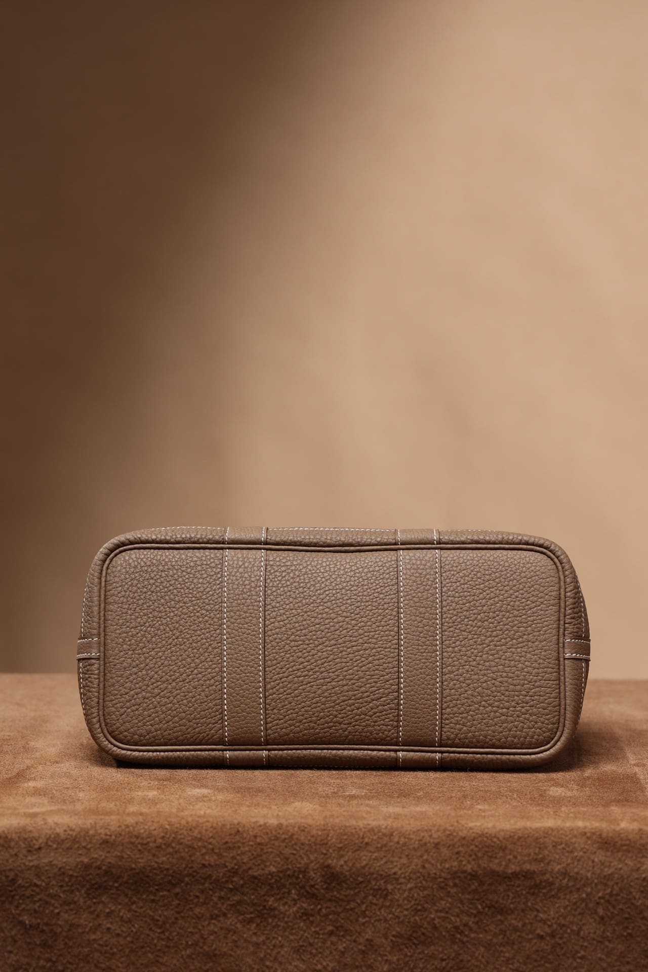 Hermès Garden Party 30 Beige Marfa Negonda Palladium Hardware