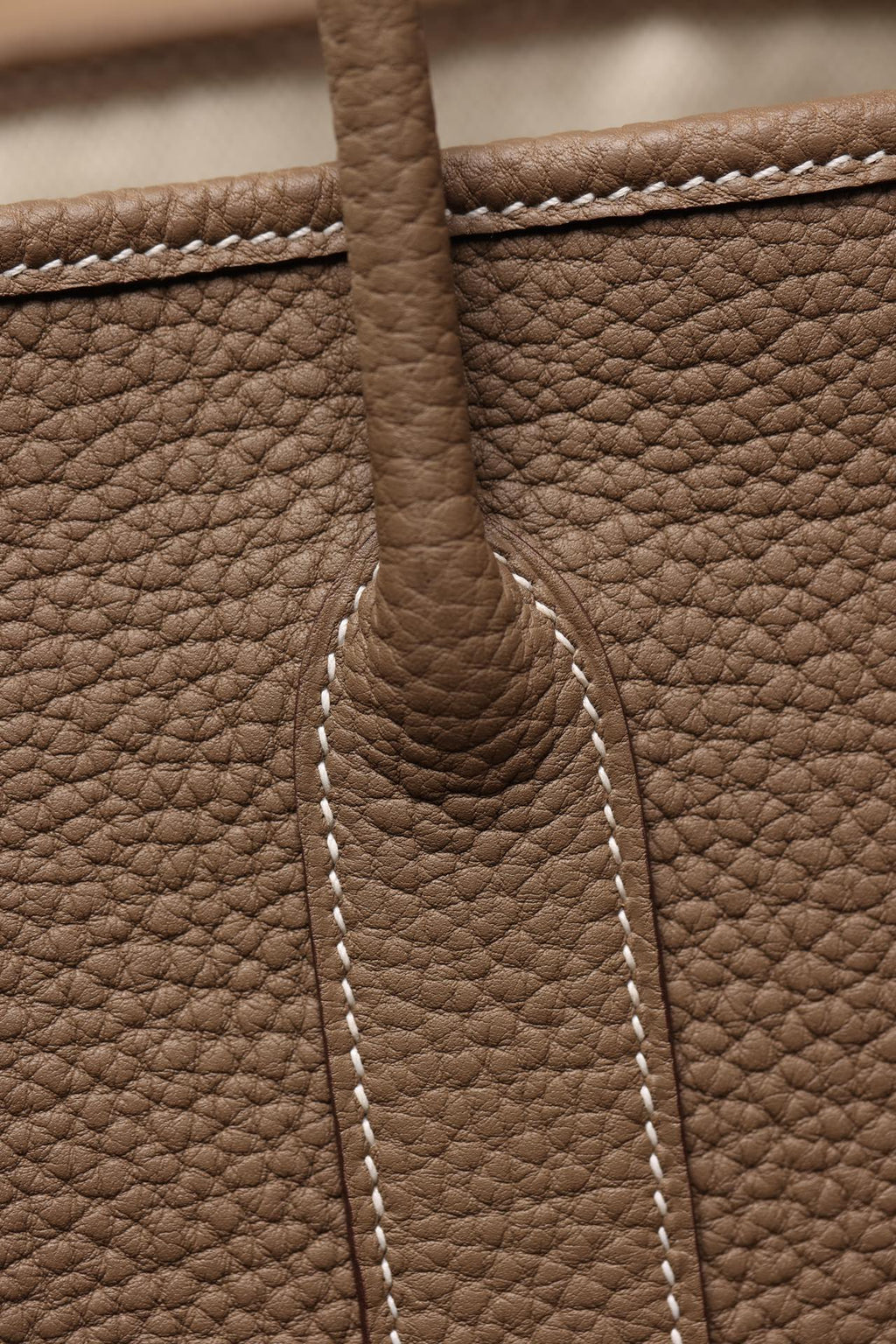 Hermès Garden Party 30 Beige Marfa Negonda Palladium Hardware