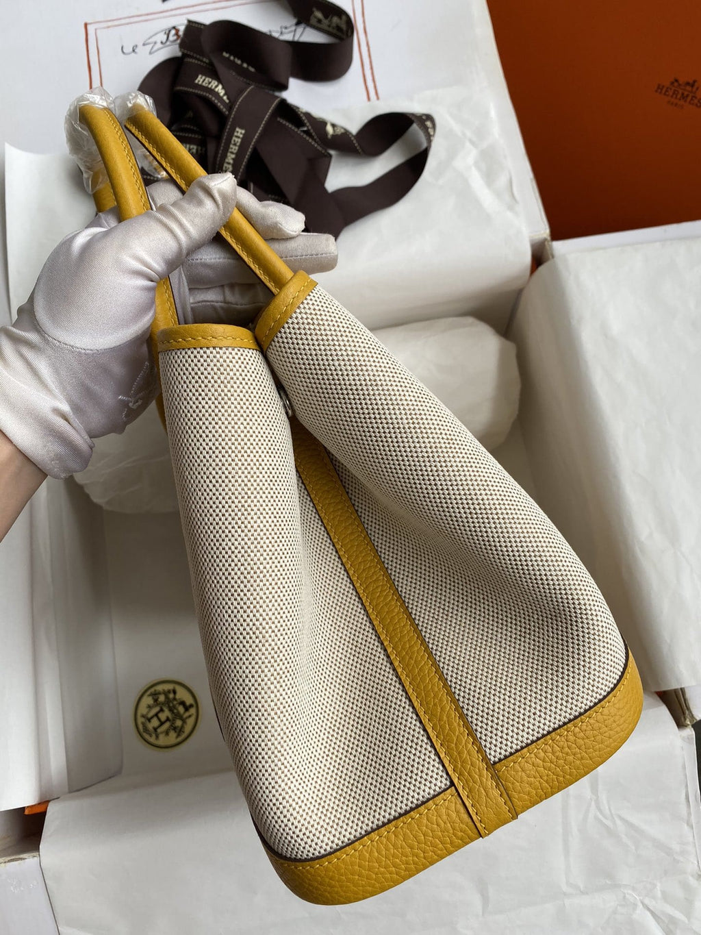 Hermes Garden Party 30cm 038587CK Handbag