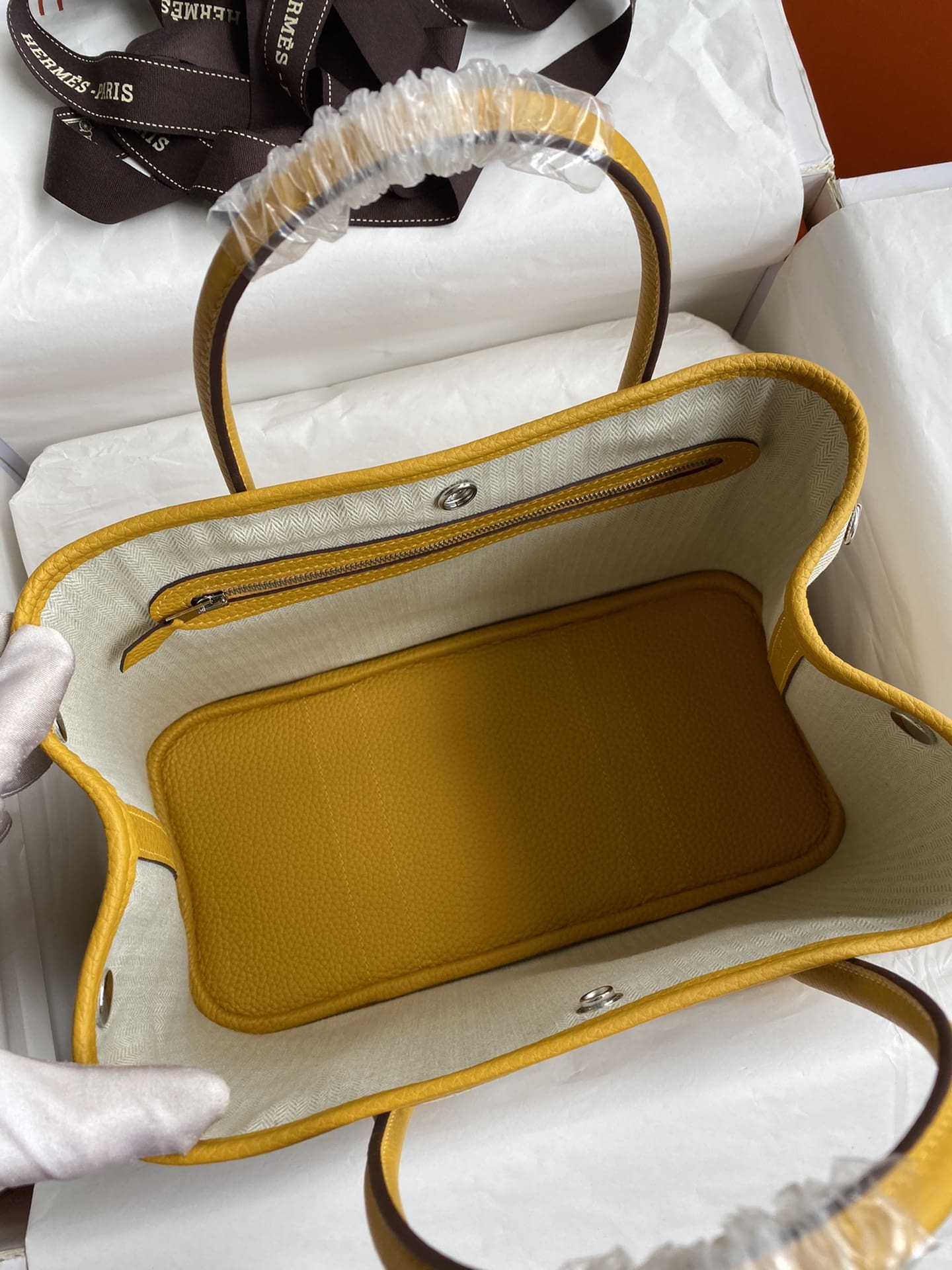 Hermes Garden Party 30cm 038587CK Handbag