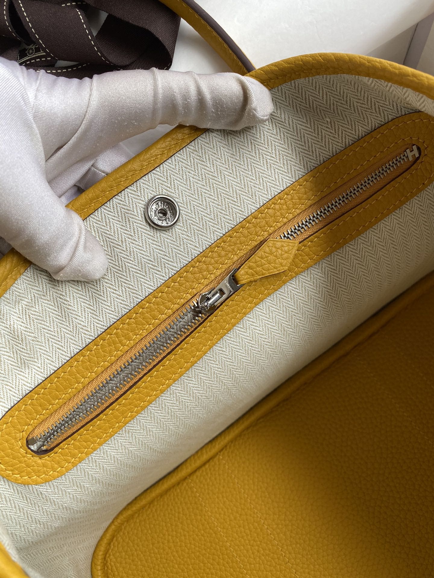 Hermes Garden Party 30cm 038587CK Handbag