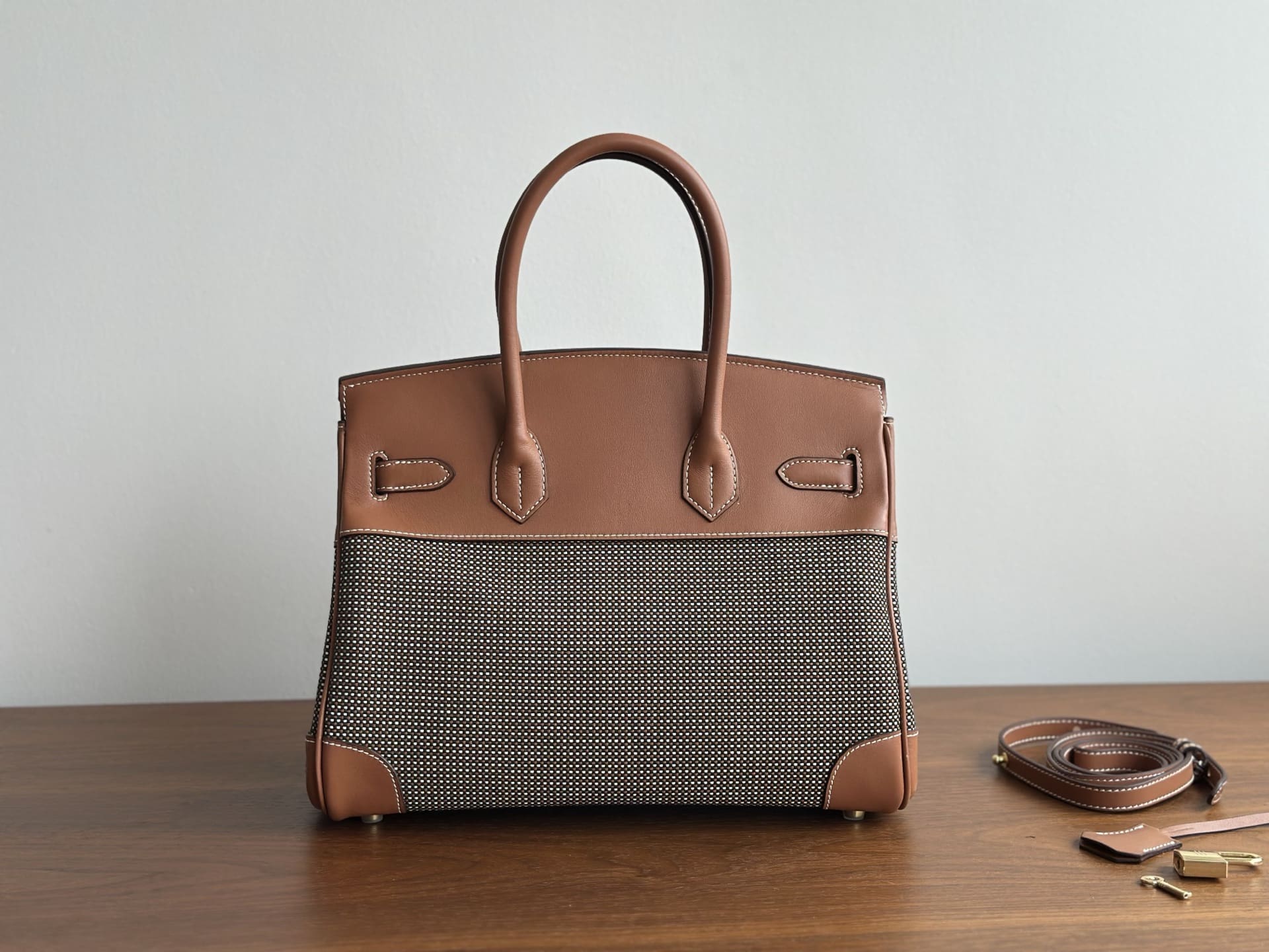 Hermès Limited Edition Gold Swift Birkin 30 Palladium Hardware