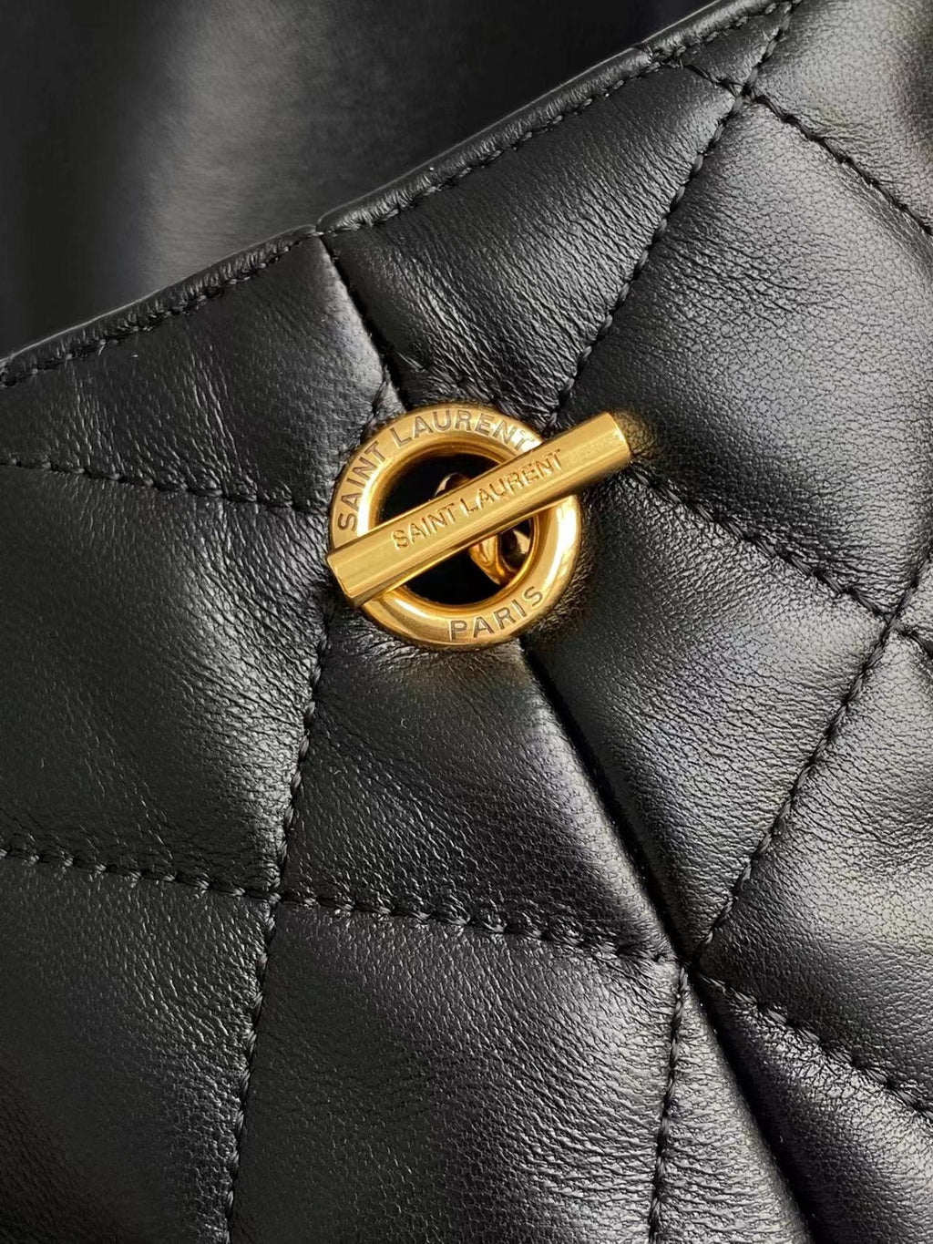 SAINT LAURENT ICARE MAXI SHOPPING BAG IN QUILTED LAMBSKIN
