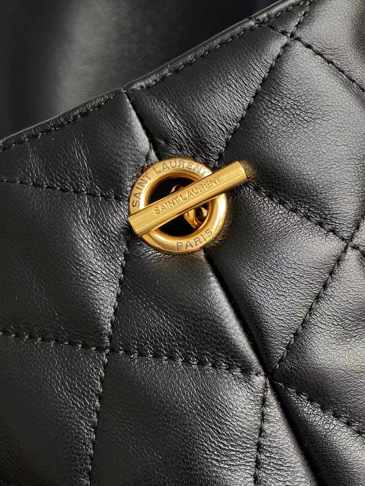 SAINT LAURENT ICARE MAXI SHOPPING BAG IN QUILTED LAMBSKIN