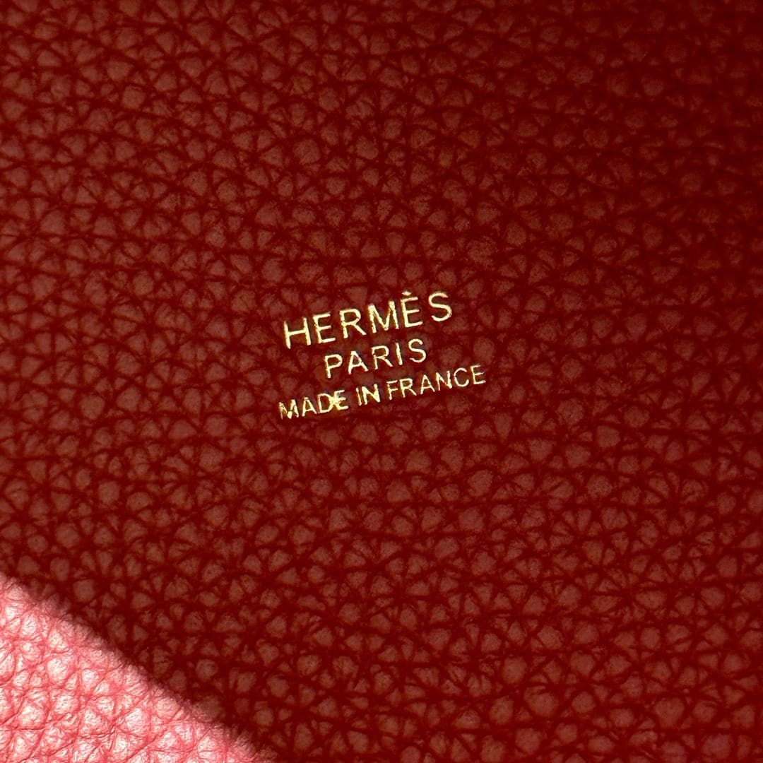 Hermès Picotin Lock 18 Rouge H Clemence Gold Hardware