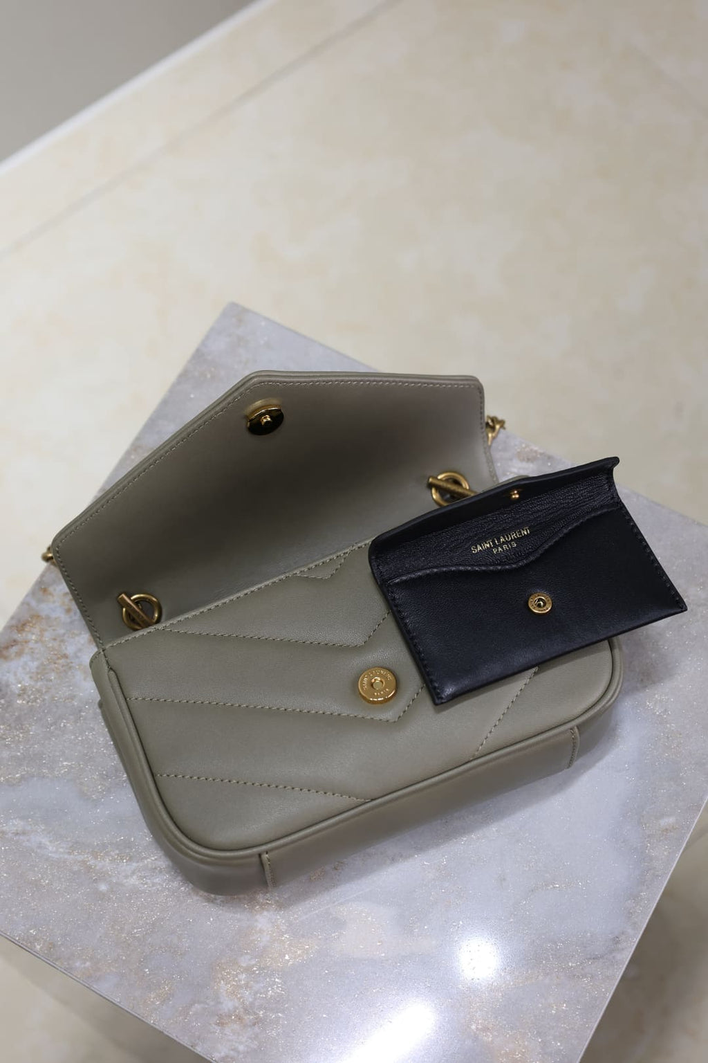 SAINT LAURENT LOULOU MINI in lambskin
