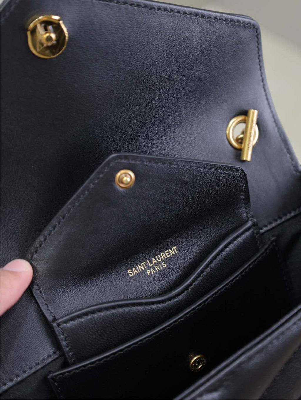 SAINT LAURENT LOULOU MINI in lambskin