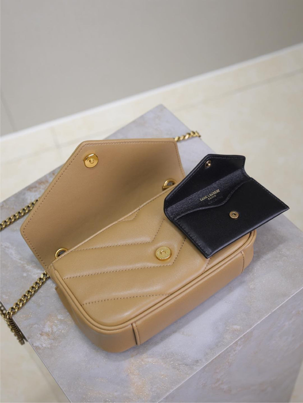 SAINT LAURENT LOULOU MINI in lambskin