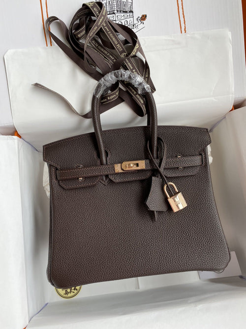 Hermès Birkin 25 Ecorce Togo Gold Hardware