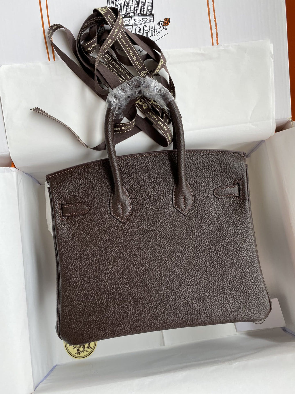 Hermès Birkin 25 Ecorce Togo Gold Hardware