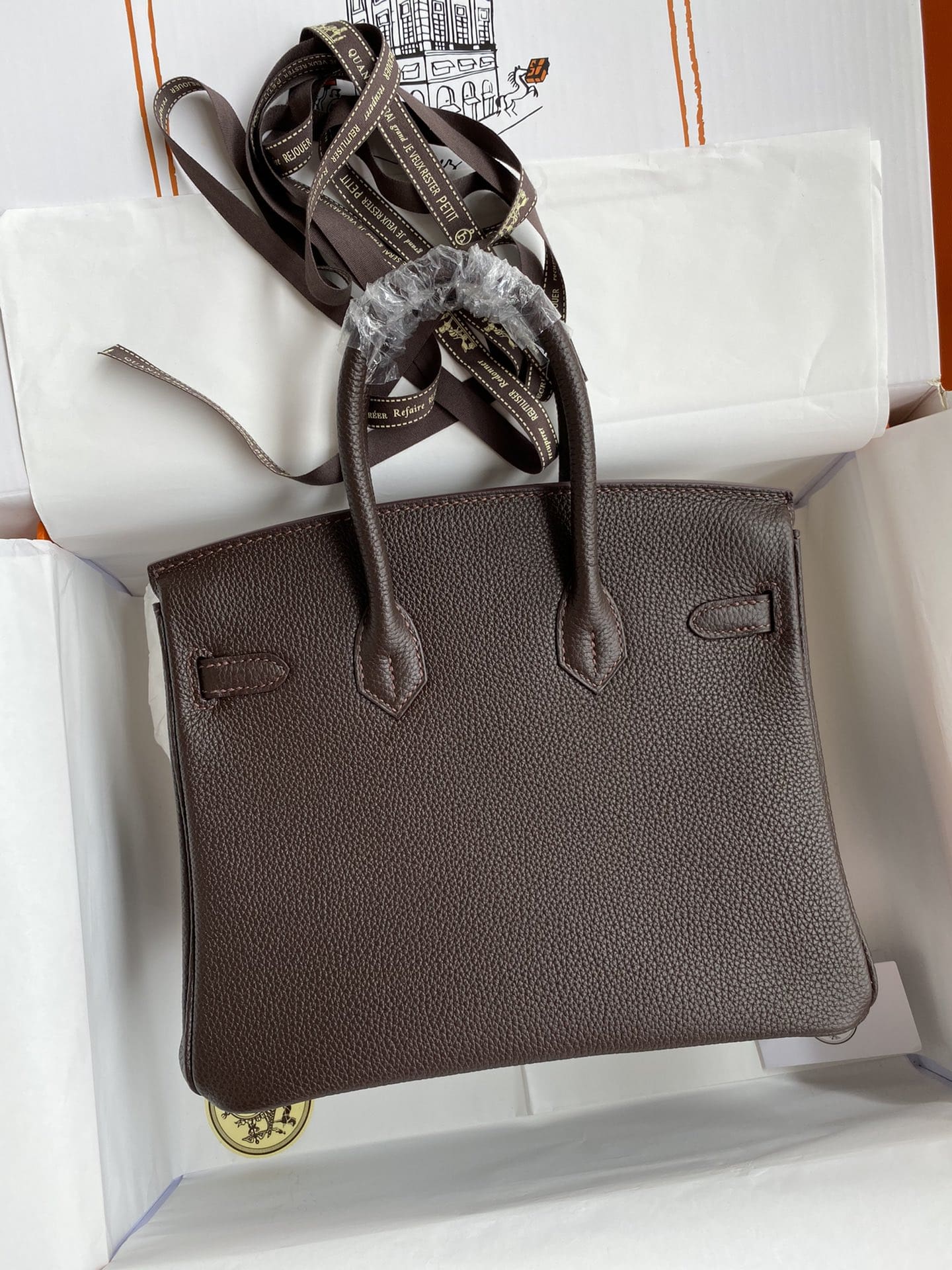 Hermès Birkin 25 Ecorce Togo Gold Hardware