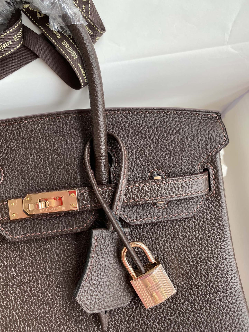 Hermès Birkin 25 Ecorce Togo Gold Hardware
